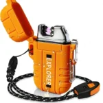 Nuevo encendedor de Plasma de doble arco a prueba de viento, encendedor recargable por USB resistente al agua, adecuado para barbacoa al aire libre, vela, accesorios para fumar - AliExpress 15