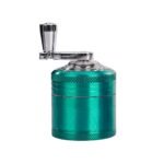 Molino y triturador de aleación de zinc de 5.4 mm: Diseño de 4 capas anti-obstrucción con mango de metal - Adecuado para hierbas/sal de roca | Triturador manual de bolsillo para camping y cocinas | Resistente al óxido, no necesita baterías - Perfecto para camping al aire libre - Image 9