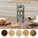 Molino y triturador de aleación de zinc de 5.4 mm: Diseño de 4 capas anti-obstrucción con mango de metal - Adecuado para hierbas/sal de roca | Triturador manual de bolsillo para camping y cocinas | Resistente al óxido, no necesita baterías - Perfecto para camping al aire libre - Image 12