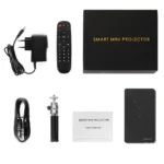 WZATCO CP09 Proyector Láser DLP Pico Mini Micro con Sistema Operativo Android, WIFI, Bluetooth, Portátil, con Batería para Cine en Casa - Image 5