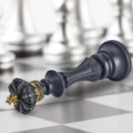 Juego de ajedrez de lujo para decoración del hogar, piezas de ajedrez de resina, juegos de mesa familiares, figuritas de ajedrez internacionales, adornos de péndulo de ajedrez - Image 5
