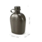 Botella de agua de supervivencia para senderismo, hervidor de agua de 1L, botella de cantimplora militar para exteriores, Camping con cubierta, botella de agua hinchable 2020 - AliExpress 18 - Image 6