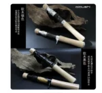 Caña de pesca Aishi Meteor de segunda generación, de fibra de vidrio, para micro-cañas Makou, multi-sección, portátil, ultra suave y ultraligera. - Image 4