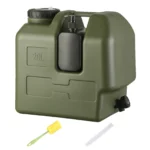 Cubo de agua de 15/20L, bolsa de agua portátil de gran capacidad para acampar con grifo desmontable, sin fugas, para acampar, pescar, hacer pícnic y senderismo - AliExpress 34 - Image 2