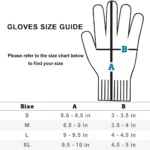 Guantes resistentes a cortes de grado 5, protección de seguridad para corte de vidrio resistente a los arañazos HPPE para jardineros - Image 6
