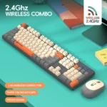 Set de Teclado y Ratón Inalámbricos para Juegos Shipadoo, Accesorios Inalámbricos para Computadora Portátil, Escritorio, Oficina y PC, Ratón Inalámbrico Gratis - AliExpress 7 - Image 3