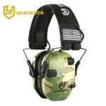 Orejeras electrónicas para tiro, auriculares tácticos, protección auditiva antiruido para caza, defensor de oídos, amplificación de sonido - Image 3