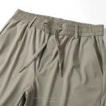Pantalones Casuales Elásticos para Hombre, de Alta Elasticidad en 4 Direcciones, Corte Recto Ajustado, con Cordón Elástico, Transpirables, Talla Grande 5XL - Image 4