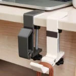 Gancho de borde de escritorio ajustable, colgador de bolsa colgante sin perforaciones, soportes de bolso extraíbles, gancho de mesa multifuncional plegable magnético - Image 2