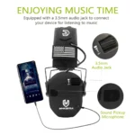 Orejeras electrónicas para tiro, auriculares tácticos, protección auditiva antiruido para caza, defensor de oídos, amplificación de sonido - Image 5