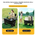 Carrito de camping para exteriores, con espacio para acostarse, ruedas todoterreno, plegable - AliExpress 15 - Image 11