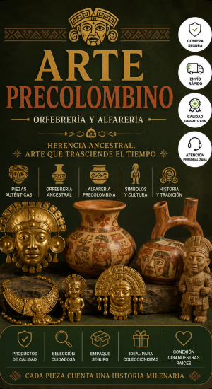 monarca arte precolombino minibanner vertical