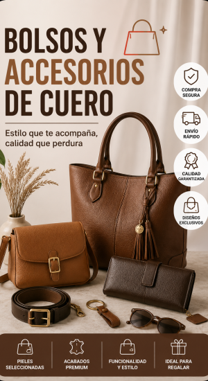 monarca bolsos y accesorios de cuero minibanner vertical