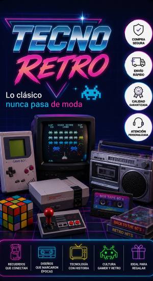 monarca tecno retro minibanner vertical